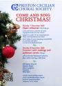 Come and sing Christmas – concert Come and sing Christmas – concert